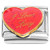 Lucy Show Red Heart Italian Charm
