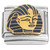 King Tut Egyptian Pharaoh  Italian Charm