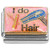 I Do Hair Pink Glitter Italian Charm