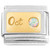 October Little Round Bling Italian Charm