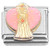 Bride Bouquet Pink Heart Italian Charm