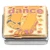 Dance Hearts White Italian Charms
