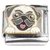 White Pug Puppy Dog Italian Charm