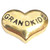 Grandkids Goldtone Heart Floating Locket Charm
