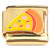 Pizza Piece Gold Base Italian Charm
