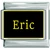 Eric Name Black Italian Charm