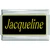 Jacqueline Name Black Superlink Italian Charm