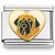 Labrador Puppy Dog White Heart Italian Charm