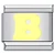 Yellow Letter B Italian Charm