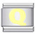 Yellow Letter Q Italian Charm