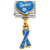 Blue Heart Pants Jeans Dangle Italian Charm