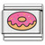 Pink Donut Treat Value Italian Charm