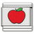 Red Apple Fruit Value Italian Charm