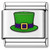 Irish Lucky Green Hat Value Italian Charm