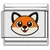 Cute Fox Face Value Italian Charm