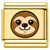 Sloth Face Gold Value Italian Charm