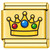 Royal Crown Gold Value Italian Charm