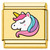 Unicorn Gold Value Italian Charm