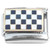 Checkered Flag Italian Charm