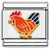 Rooster Italian Charm