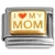 I Love My Mom Italian Charm