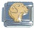 Light Brown Dog Italian Charm