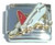 Airplane Italian Charm