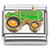 Green Tractor Italian Charm