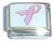 Pink Ribbon Italian Charm