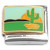 Cactus In Desert Italian Charm