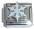 Snowflake Italian Charm