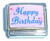 Happy Birthday Italian Charm