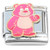 Pink Bear Italian Charm