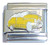 Yellow Car Italian Charm
