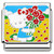 Hello Kitty Red Flowers Italian Charm