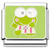 Frog Green Italian Charm