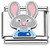 Rabbit Officer Italian Charm