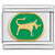 Green Taurus Italian Charm