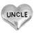 Uncle Silvertone Heart Floating Locket Charm