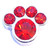 July Paw Floating Locket Charm