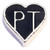PT Physical Therapist Heart Floating Locket Charm