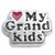 Love My Grandkids Floating Locket Charm