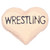 Wrestling Rose Goldtone Heart Floating Locket Charm