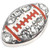 Bling Football Floating Locket Charm