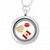 Round Locket 25mm with Necklace