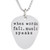 Music Speaks Stamped Necklace