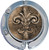 Fancy Fleur De Lis Foldable Purse Hanger