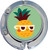 Cool Pineapple Foldable Purse Hanger