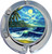 Diamond Head Hawaii Moon Foldable Purse Hanger