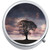 Tree Colorful Sky Medical Pill Box